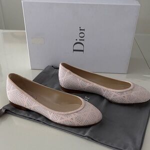 Dior Blush Pink Women's Flats